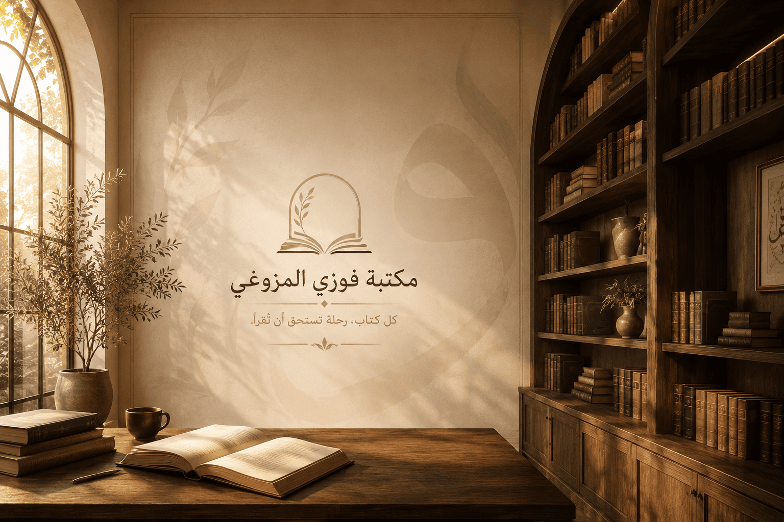 مكتبة فوزي المزوغي